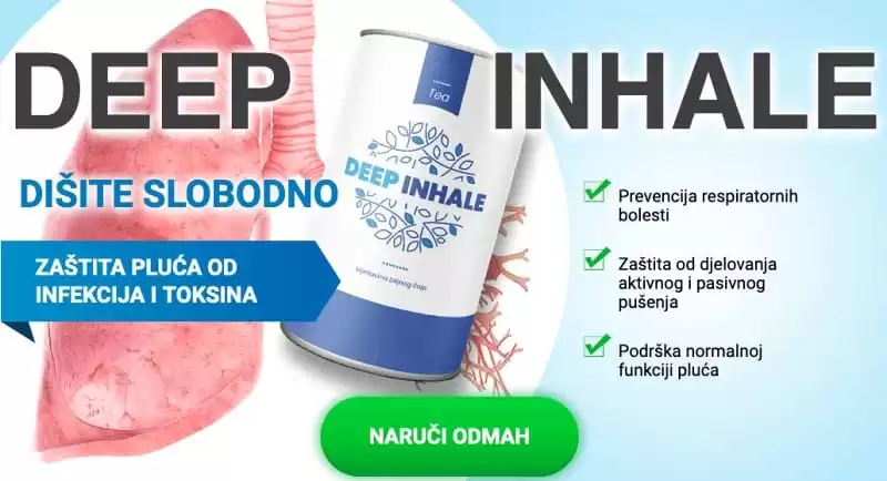 DEEP INHALE ČAJ ZA ČIŠĆENJE PLUĆA BRONHITIS